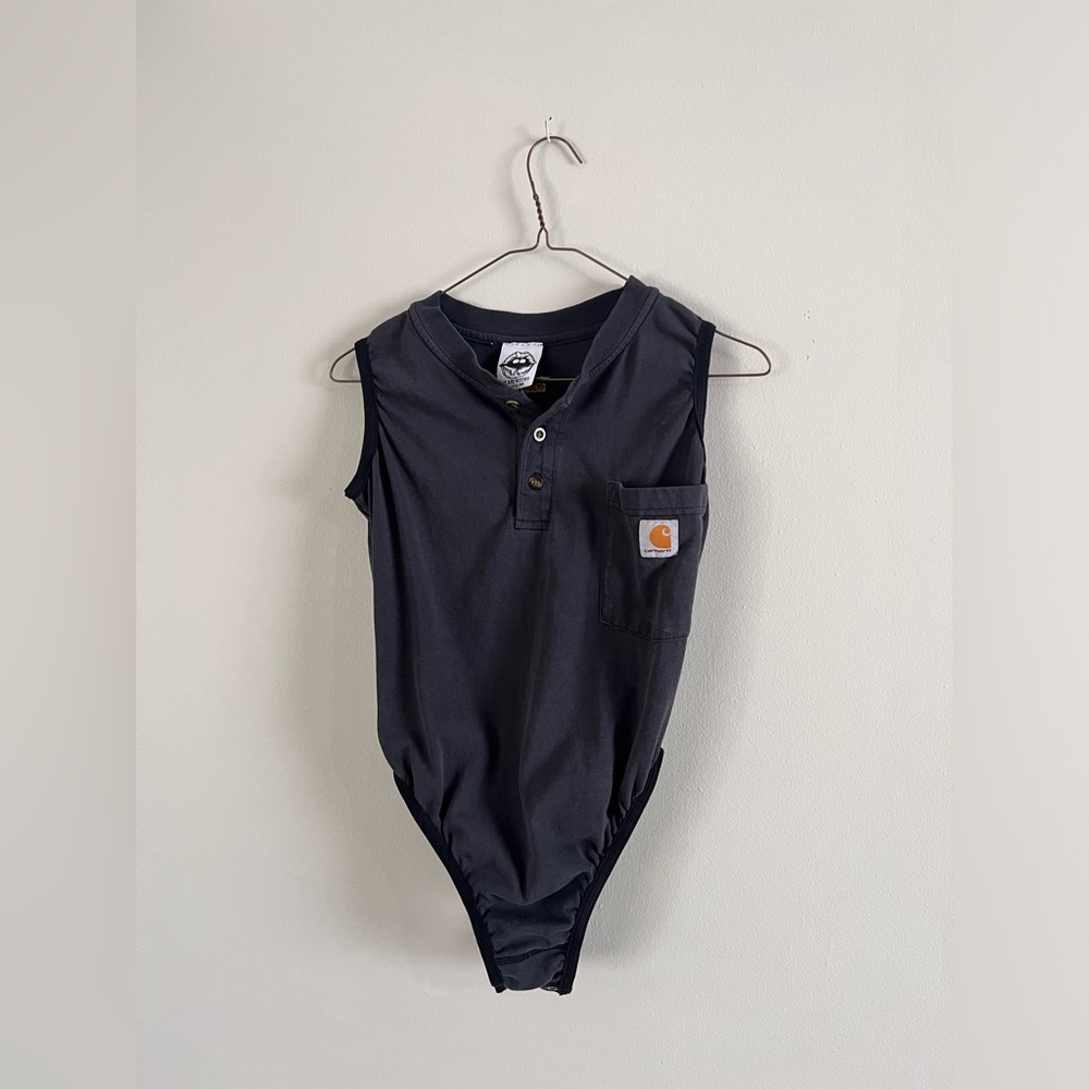 Handmade Reworked Carhartt Bodysuit